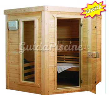 Sauna Modello Tosca Laurentina Piscine